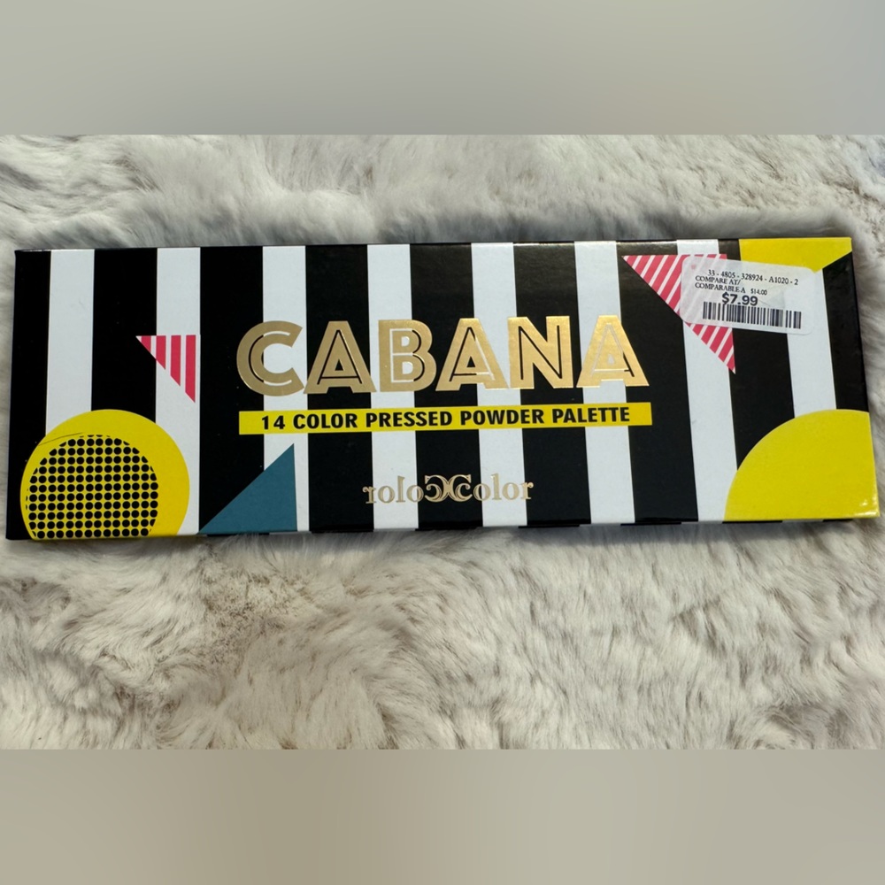 Ccolor Cosmetics Cabana 14 Color Pressed Powder Palette
